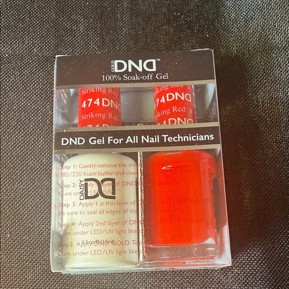 Striking Red Gel Polish